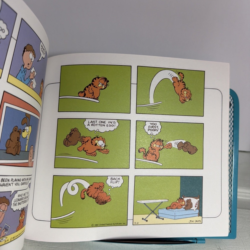 1983 "The Second Garfield Treasury" By Jim Davis, 1st Edition Ist Printing Vtg - Picture 11 of 11